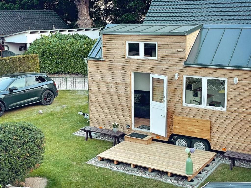 Tiny House Fleesensee Mit Eigenem Garten Und Nur Wenige Meter Vom Seeufer Göhren-Lebbin Екстериор снимка