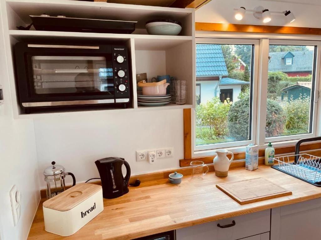 Tiny House Fleesensee Mit Eigenem Garten Und Nur Wenige Meter Vom Seeufer Göhren-Lebbin Екстериор снимка